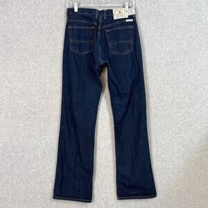 Vtg Lucky Brand Low Rise Easy Fit Flare Jeans Size 4 Button Fly 8040391 USA